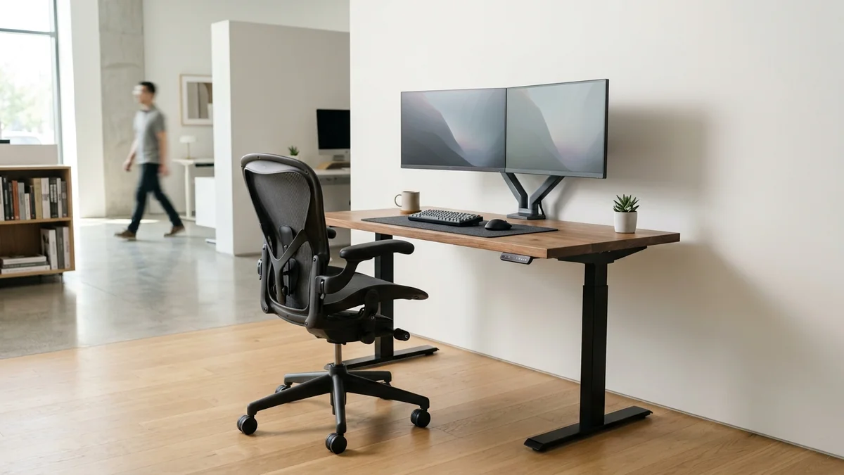 Best FlexiSpot standing desks buyer guide on clean studio background