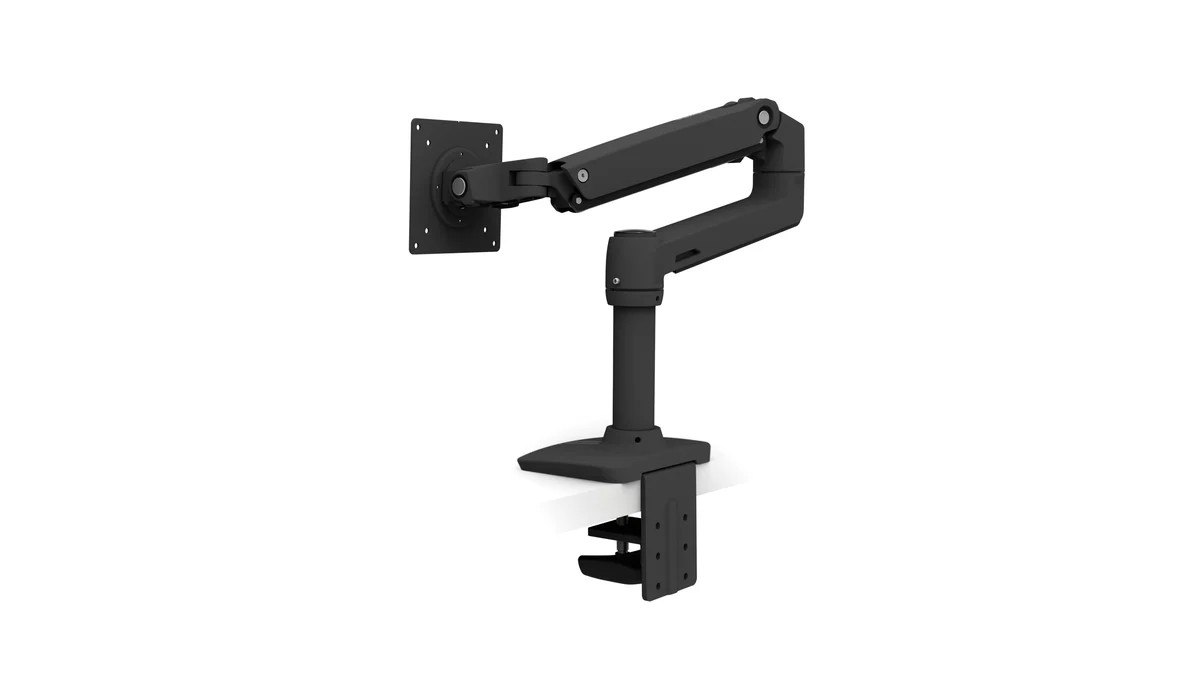 Ergotron LX VESA 75/100 mounting bracket and integrated cable channel